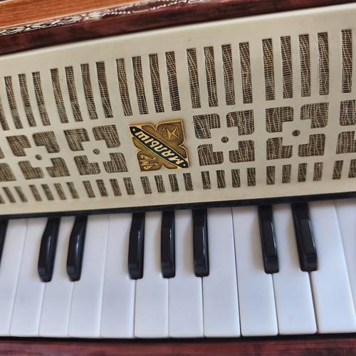 Malysh Soviet vintage children's accordion 1982 with 23 keys and 16 basses