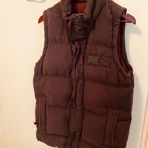 Superdry Academy Gilet brown size L like new