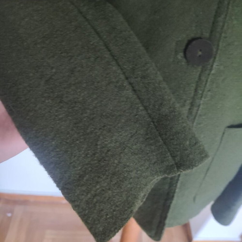 Rossopuro green jacket 100% wool new, size M