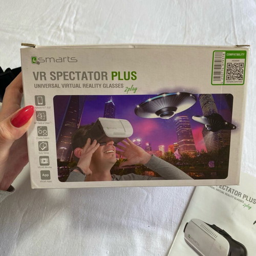 VR glasses 4smarts Spectator Plus like new, universal for smartphone