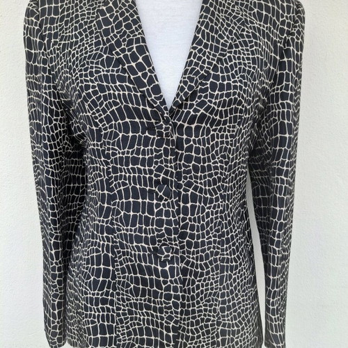 Etienne blazer XL like new, black and white pattern