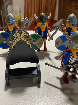 Playmobil Viking figures set used