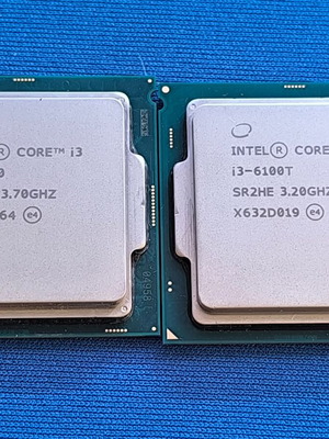 Intel Core i3-6100 επεξεργαστής 6ης γενιάς σαν καινούργιος, Socket 1151
