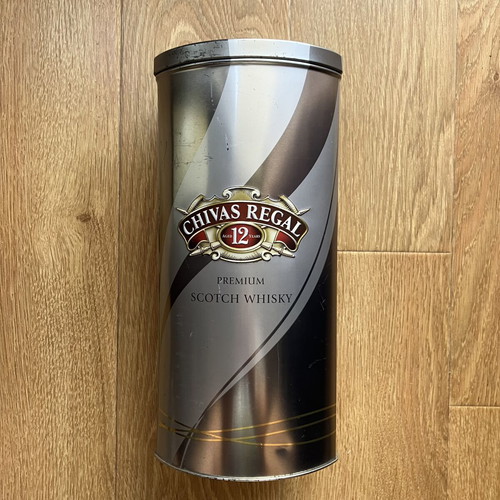 Chivas Regal Metal Box with Lid used