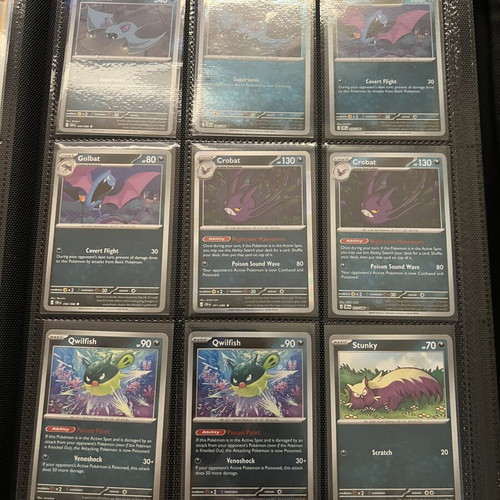 Pokémon TCG Chaos Rising Base Set with 540-Card Binder like new