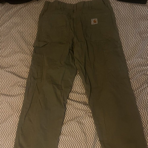 Carhartt Wip green cargo pants, size L 40 12