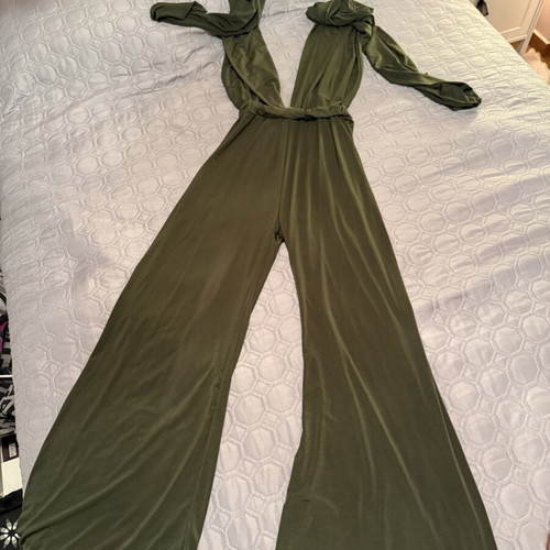 Jumpsuit green, like new, size S