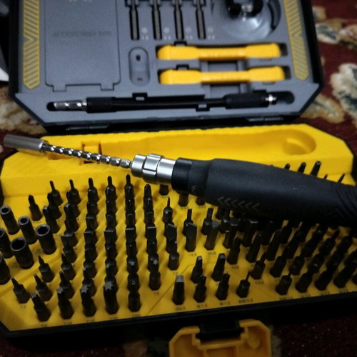 Precision screwdriver set 145 pieces new, professional