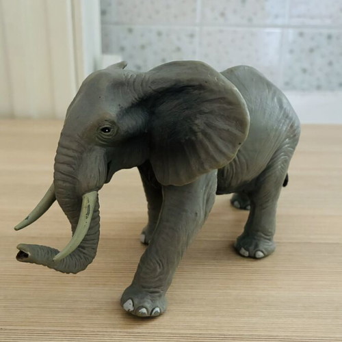Decorative elephant made of solid material like new