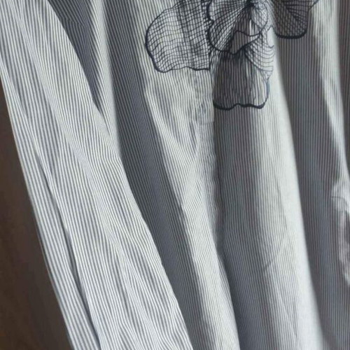 Blue striped shirt dress like new