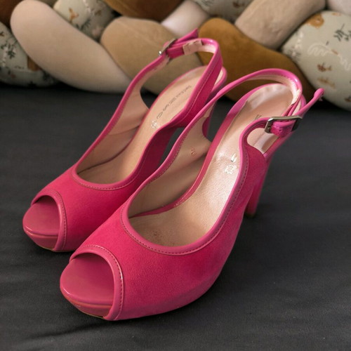 Kenso pink sandals used, size 39