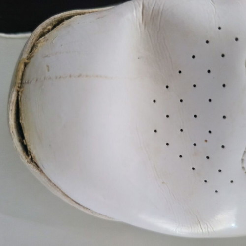 Nike Jordan Flight white basketball sneakers used, size 42
