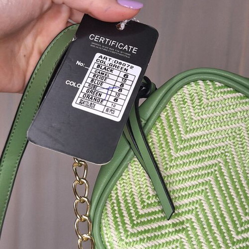 Green crossbody bag new with tag