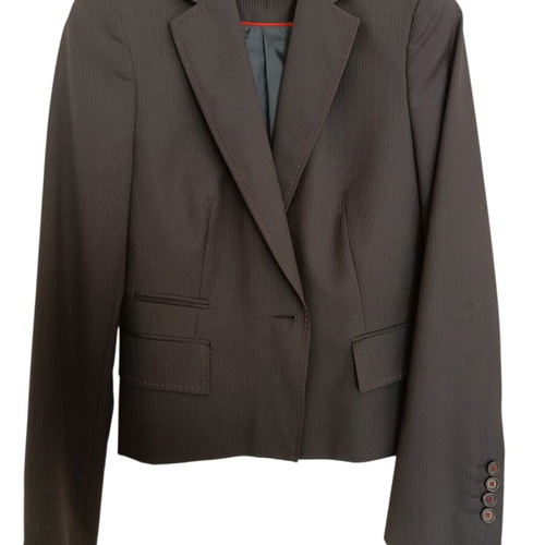 Zara black mid-length jacket like new, size S