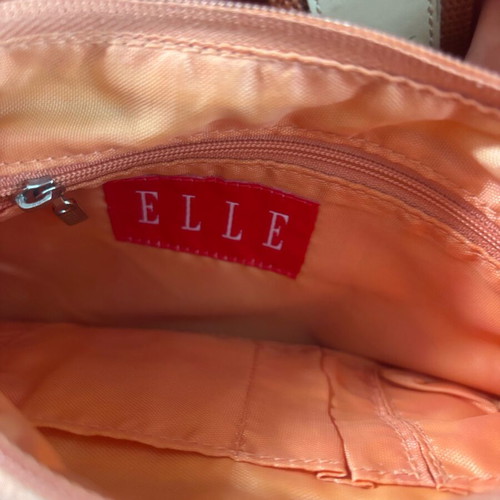 Set of large and small ELLE bags used, orange