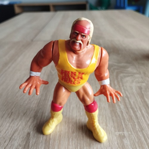Hulk Hogan WWF Series 1 figure used, collectible