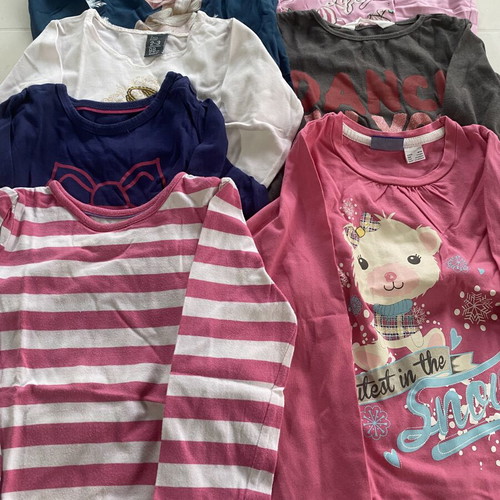 Zara kids long sleeve shirts, pack of 7, ages 2-3