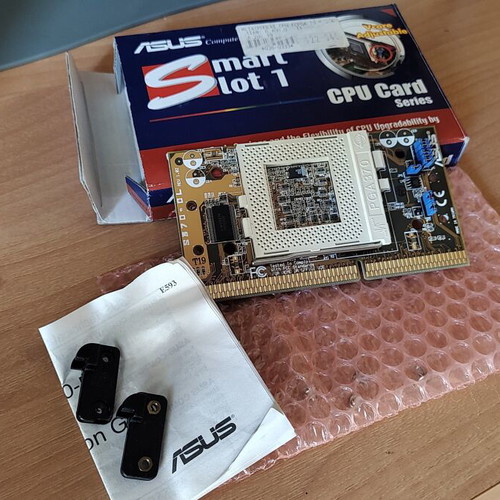 Asus S370-DL Socket 370 to Slot 1 Adapter new