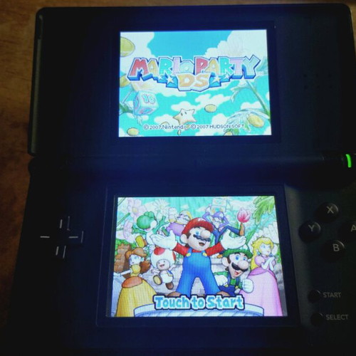 Mario Party DS used, authentic with case