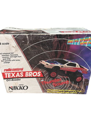 Texas Bros 1986 Nikko Camaro 1:16 Radio Control Car used