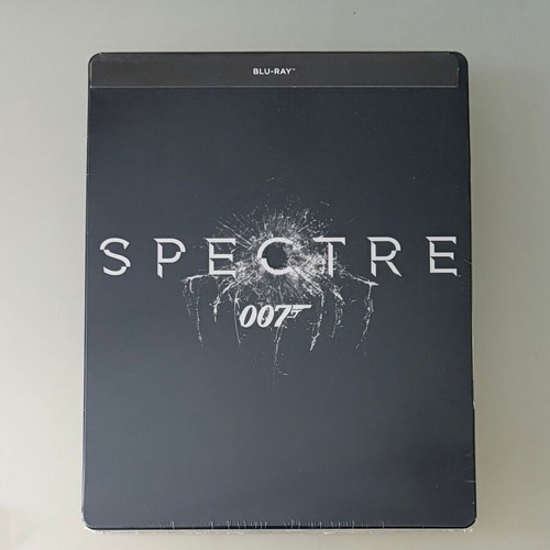 Spectre Blu-Ray Steelbook καινούργιο, ελληνική έκδοση, δράσης περιπέτεια