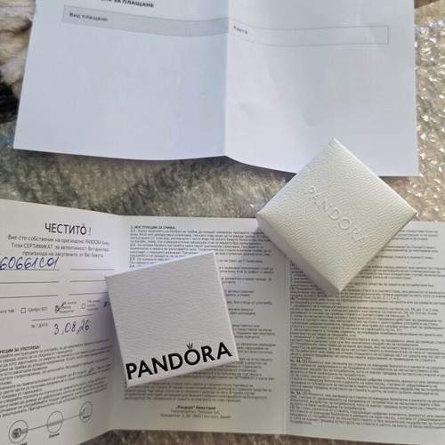Pandora Marvel Thanos Hand and Shield Charms new, gold and silver