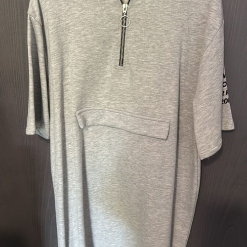 Zara grey cotton dress like new