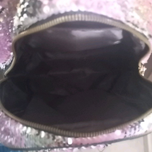Backpack new multicolored and silver