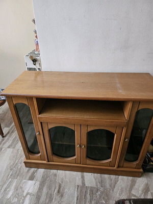 Wooden TV furniture like new