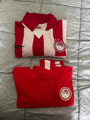 Olympiacos vintage jerseys like new, authentic