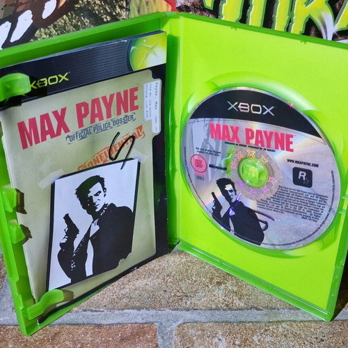 Max Payne Microsoft Xbox 2001 like new