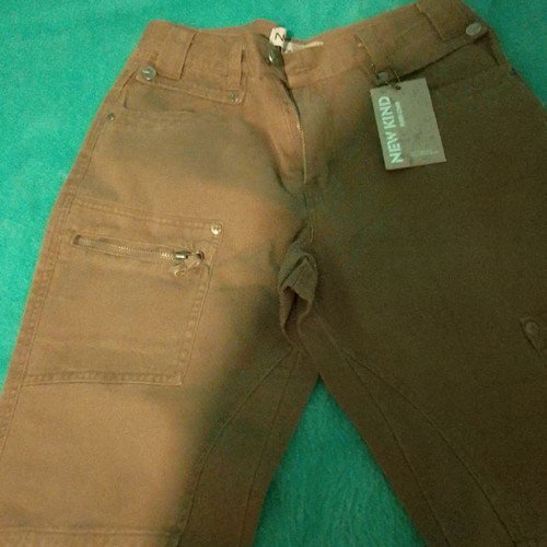 New Kind No L olive cargo pants new