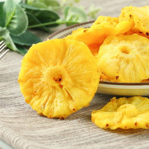 Dried pineapple slices with sugar Thailand new