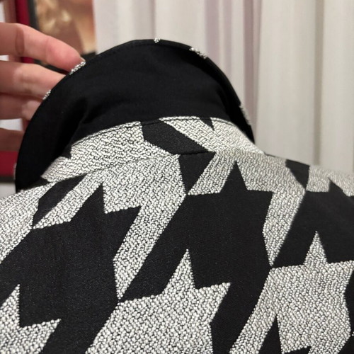River Island jacket with houndstooth pattern like new, size M