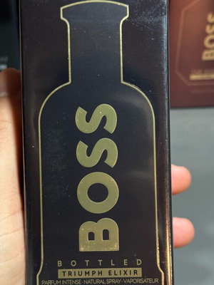 Boss Bottled Triumph Elixir perfume new, 100 ml