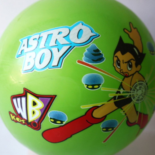 Astro Boy πράσινη φουσκωτή μπάλα καινούρια