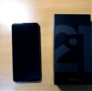 Samsung Galaxy S21+ 5G Dual SIM (8GB/256GB) Phantom Black Σε Άριστη κατάσταση.
