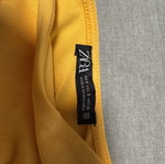 Zara crop top, orange, size S