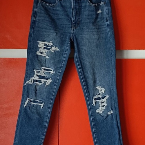 American Eagle women's skinny jeans like new, dark blue, size XS
