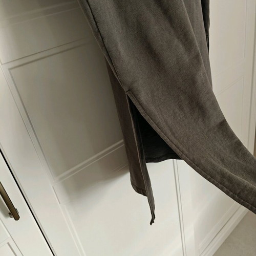 Sweatshirt long dress used, gray, XS