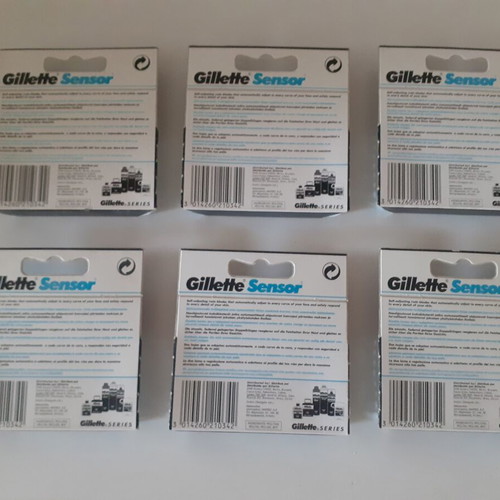 Gillette Sensor Razor Blades new, closed packs