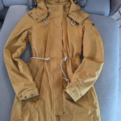 The North Face jacket XS yellow like new