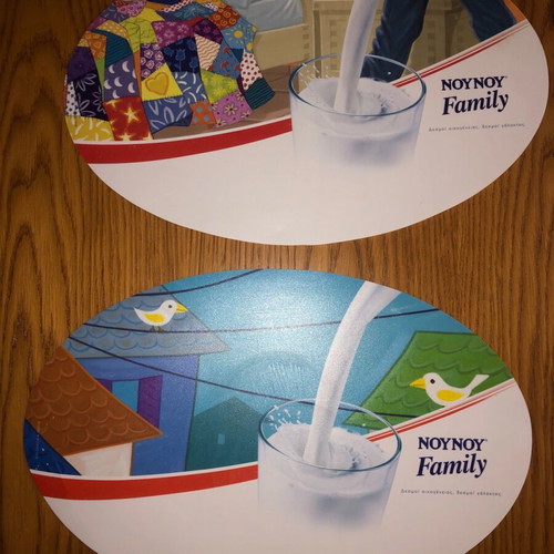 NOUNOU plastic placemats 2 and NOUNOU growth chart new