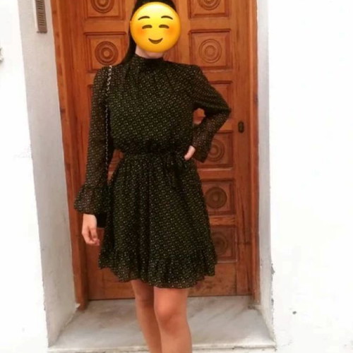 Dress No Stress like new, size S-M, black and brown