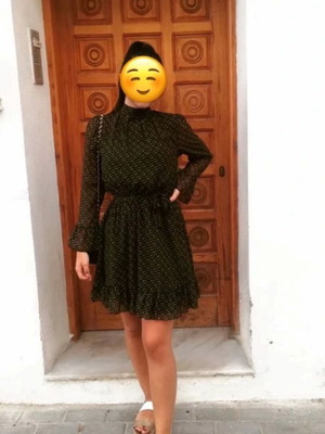 Dress No Stress like new, size S-M, black and brown