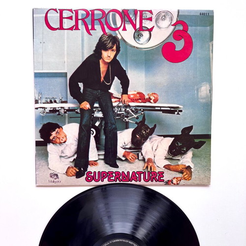 Cerrone 3 Supernature LP used, pop genre, 1977 Greek edition