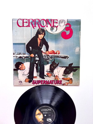 Cerrone 3 Supernature LP μεταχειρισμένο, είδος pop, 1η ελληνική έκδοση 1977