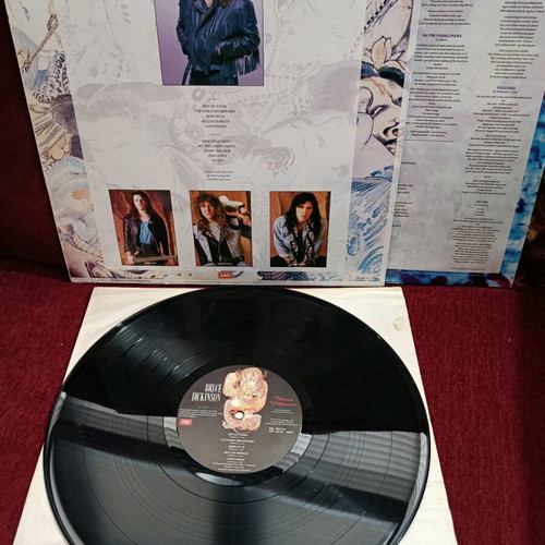 Bruce Dickinson Tattooed Millionaire vinyl used, metal