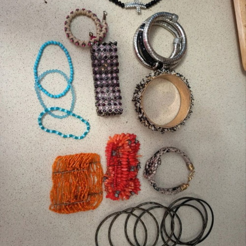 Bracelets, assorted set