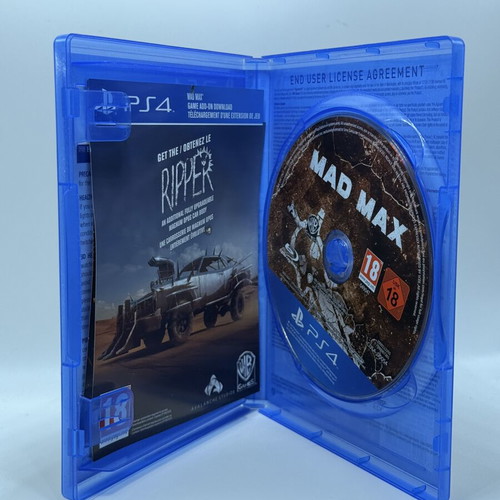 Mad Max PS4 used action adventure game
